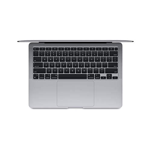 2020 Apple MacBook Air mit Apple M1 Chip (13-zoll, 8GB RAM, 128GB SSD) (QWERTY Englisch) Space Grau (Generalüberholt)