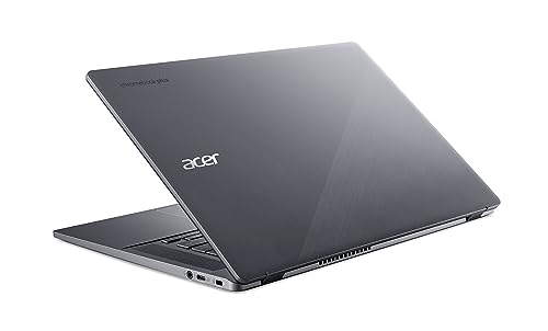 Acer Chromebook Plus 515 (CB515-2H-30CZ) Laptop | 15,6" FHD Display | Intel Core i3-1215U | 8 GB RAM | 128 GB SSD | Intel UHD Graphics | Google ChromeOS | AI-Features | grau