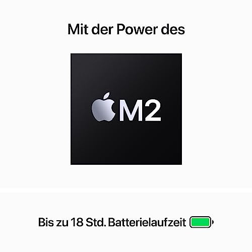 Apple 2023 MacBook Air Laptop mit M2 Chip: 15,3" Liquid Retina Display, 8GB RAM, 512 GB SSD Speicher, beleuchtete Tastatur, 1080p FaceTime HD Kamera. Funktioniert mit iPhone/iPad, Mitternachtsblau