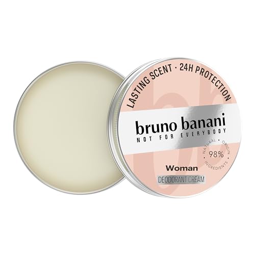 bruno banani Deo Creme Woman, 24-Stunden-Creme-Deodorant für Frauen, 40ml