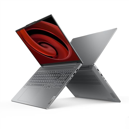 Lenovo IdeaPad Pro 5 AI Laptop | 16" 2.5K Display | AMD Ryzen 7 8845HS | 32GB RAM | 1TB SSD | AMD Radeon Grafik | Windows 11 Home | QWERTZ | grau | 3 Monate Premium Care