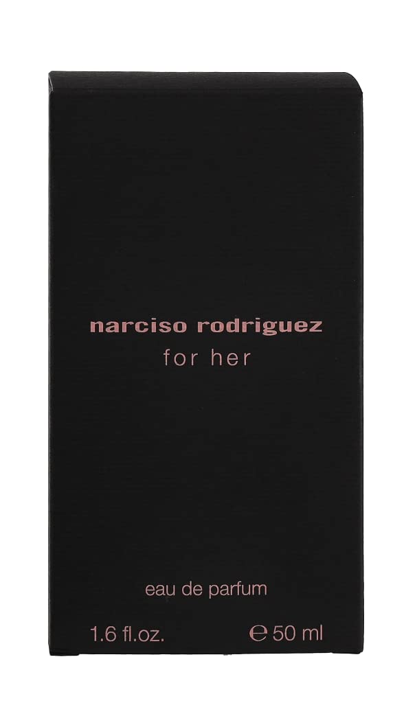 Narciso Rodriguez for her, femme/woman, Eau de Parfüm mit Zerstäuber, 50 ml (1er Pack), Glass, Pink