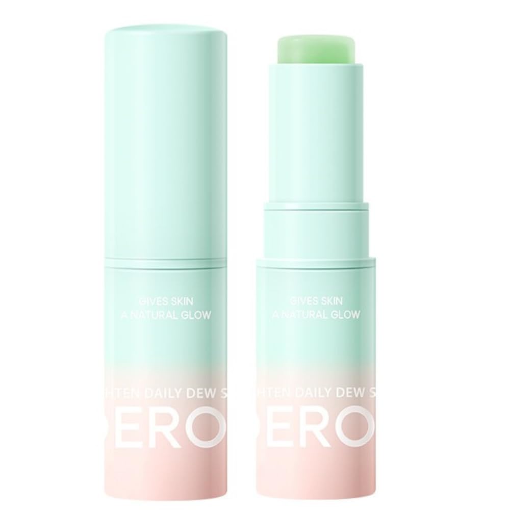 Daily Hydrating Moisturizing Stick - Facial Deep Moisturizing Cosmetics Multi Balm Feuchtigkeitscreme für Gesicht, Lippen, Hautpflege und feuchtigkeitsspendende Grundierung (light green)