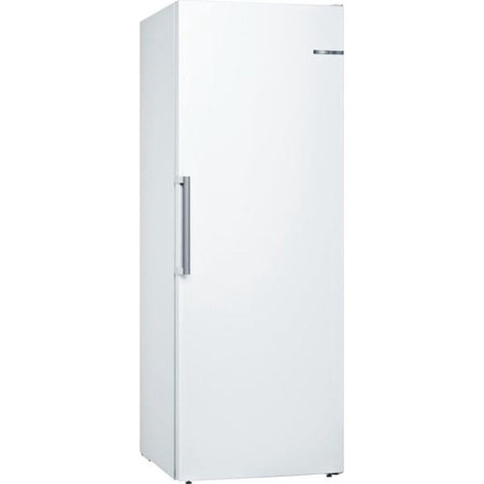 Bosch GSN58AWDV Serie 6 XXL-Gefrierschrank, 191 x 70 cm extra breit, 365 L, NoFrost nie wieder abtauen, LED-Beleuchtung gleichmäßige Ausleuchtung, BigBox Platz für großes Gefriergut, Weiß