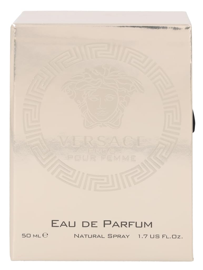 Versace Eros pour Femme, Eau de Parfum, Vaporisateur / Spray 50 ml, 1er Pack (1 x 0.082 kg)