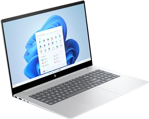 HP Envy Laptop | 17,3" FHD Touchscreen | Intel Core Ultra 7 155H | 16 GB DDR4 RAM (2X 8 GB) | 1 TB SSD | Intel Arc Graphics | Windows 11 Home | Copilot+ Key | QWERTZ Tastatur | Silber