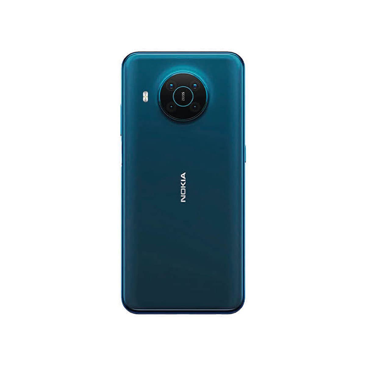 Nokia X20 5G Smartphone, Dual-SIM, RAM 8GB, ROM 128GB, 64MP Quad-Kamera von ZEISS, 6,67” Full HD+ Display, sicheres Android 11 mit 3 Jahre Herstellergarantie & Updates, Alurahmen - Nordic Blue