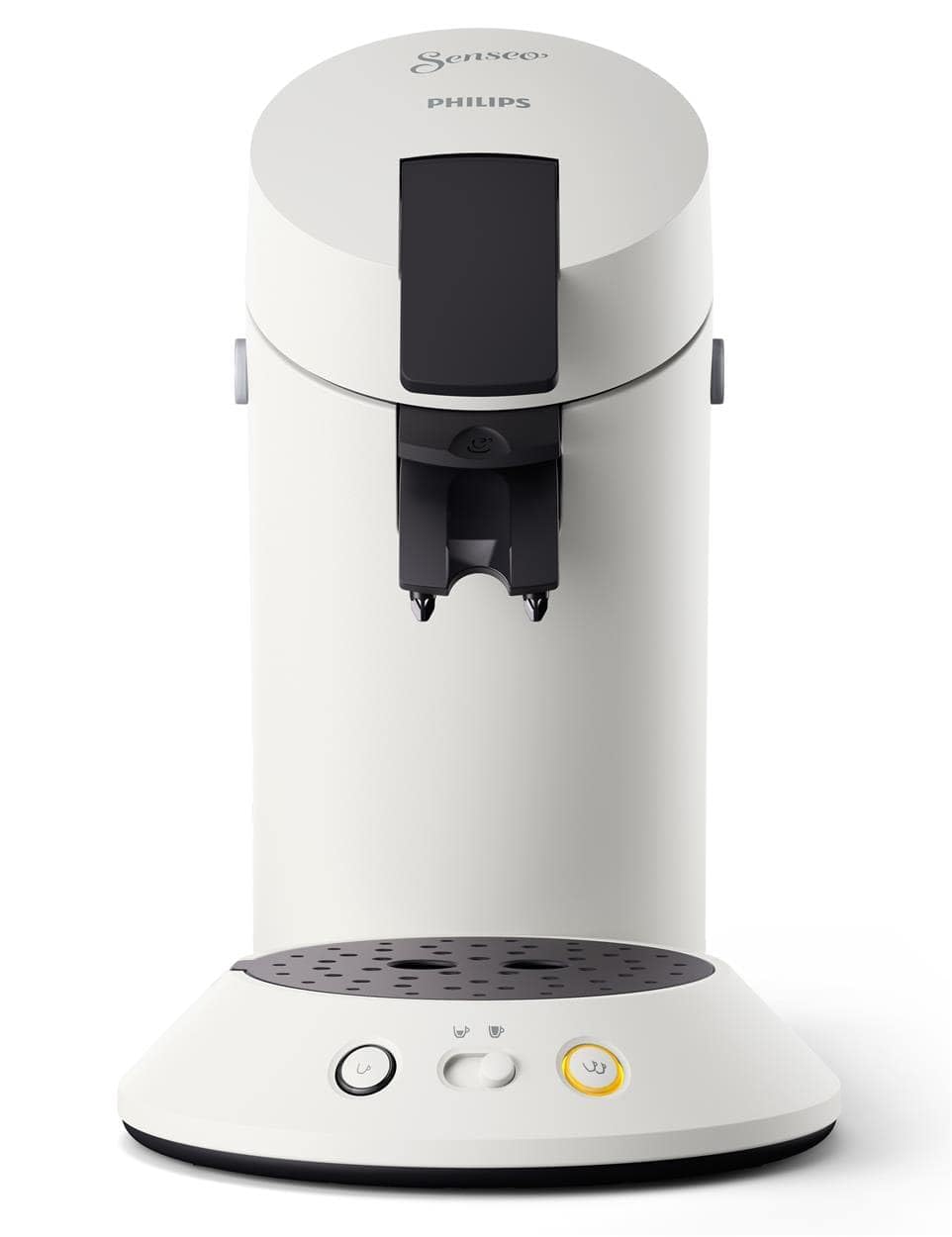 PHILIPS Senseo Original Plus Kaffeepadmaschine – Coffee Boost Technologie, Kaffeestärkewahl, 0,7 L Wassertank, Direktstart- und Abschaltfunktion, Zwei-Tassen-Funktion, Sanfte Crema (CSA210/10)