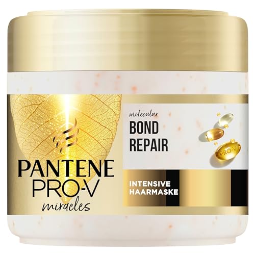 Pantene Pro-V Molecular Bond Repair Tiefenwirksame Haarpflege mit Biotin 300ml, Konzentrierte Pro-V Formel für Extrem Trockenes Haar, Sorgt für Sichtbar Gesünderes, Gestärktes und Regeneriertes Haar