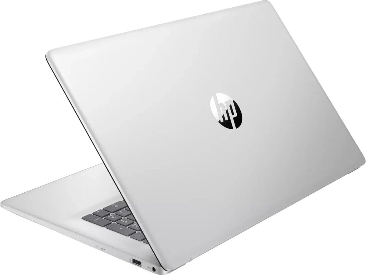 HP Laptop / 17,3" FHD Display / Intel Core i5-1334U / 16 GB DDR4 RAM / 256 GB SSD / Intel Iris Xᵉ-Grafikkarte / Windows 11 / QWERTZ / Silber