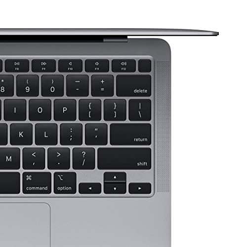 2020 Apple MacBook Air mit Apple M1 Chip (13-zoll, 8GB RAM, 128GB SSD) (QWERTY Englisch) Space Grau (Generalüberholt)