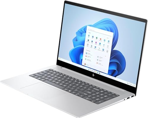 HP Envy Laptop | 17,3" FHD Touchscreen | Intel Core Ultra 7 155H | 16 GB DDR4 RAM (2X 8 GB) | 1 TB SSD | Intel Arc Graphics | Windows 11 Home | Copilot+ Key | QWERTZ Tastatur | Silber