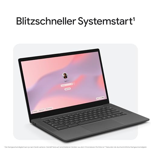 Acer Chromebook 314 (CBOA314-1H-C32M) Laptop | 14" FHD Display | Intel Celeron N4500 | 4 GB RAM | 128 GB eMMC | Intel UHD Graphics | Google ChromeOS | schwarz