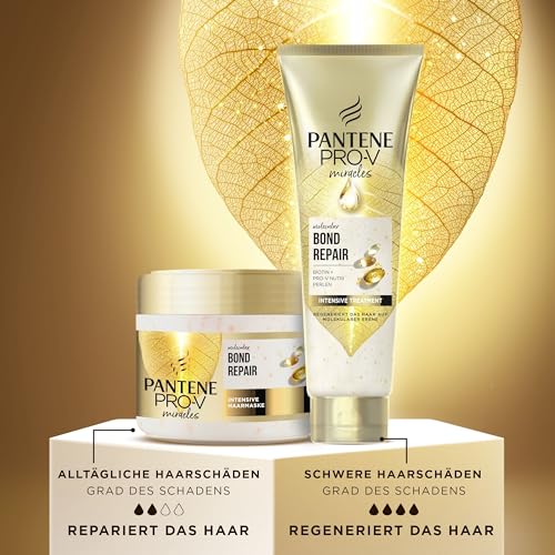 Pantene Pro-V Molecular Bond Repair Tiefenwirksame Haarpflege mit Biotin 300ml, Konzentrierte Pro-V Formel für Extrem Trockenes Haar, Sorgt für Sichtbar Gesünderes, Gestärktes und Regeneriertes Haar