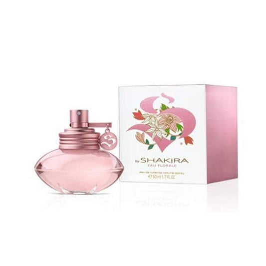 Shakira Perfumes – S von Shakira Eau Florale für Damen – Langanhaltend – Femininer, romantischer und charmanter Duft – Frische und blumige Noten – Ideal für tagsüber – 50 ml