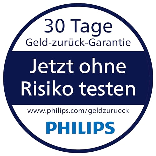 Philips OneBlade Face & Body – Elektrischer Bartschneider, Rasierer und Bodygroomer zum Trimmen, Stylen und Rasieren, 3x Original-Klingen, 1x 5-in-1 Trimmaufsatz, 2x Körperaufsätze, QP2824/30