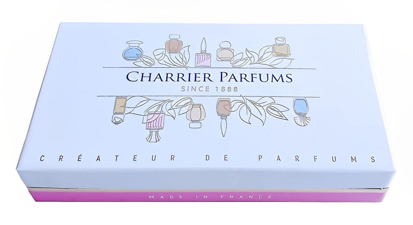 Charrier Parfums "Collection Precieuse" 10 Eaux de Parfum Miniatures Total 58.8 ml