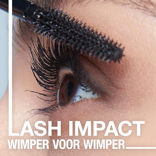 Maybelline New York Schwarze Wimperntusche für extrem lange Wimpern, Lash Sensational Sky High Mascara, Very Black, 7,2 ml