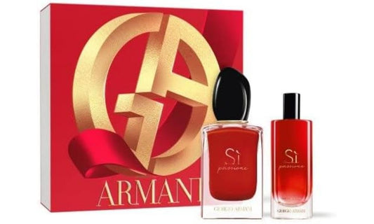 ARMANI SI PASSIONE SET - EDP 50ML + EDP 15ML