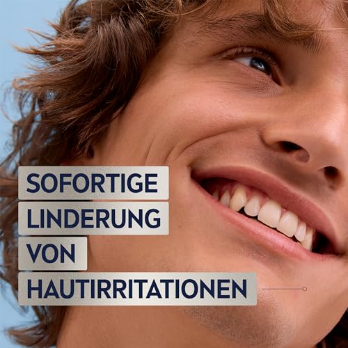 NIVEA MEN Sensitive After Shave Balsam, Gesichtspflege nach der Rasur für empfindliche Männerhaut, beruhigende Rasur-Pflege zur Linderung von Hautirritationen (100 ml)