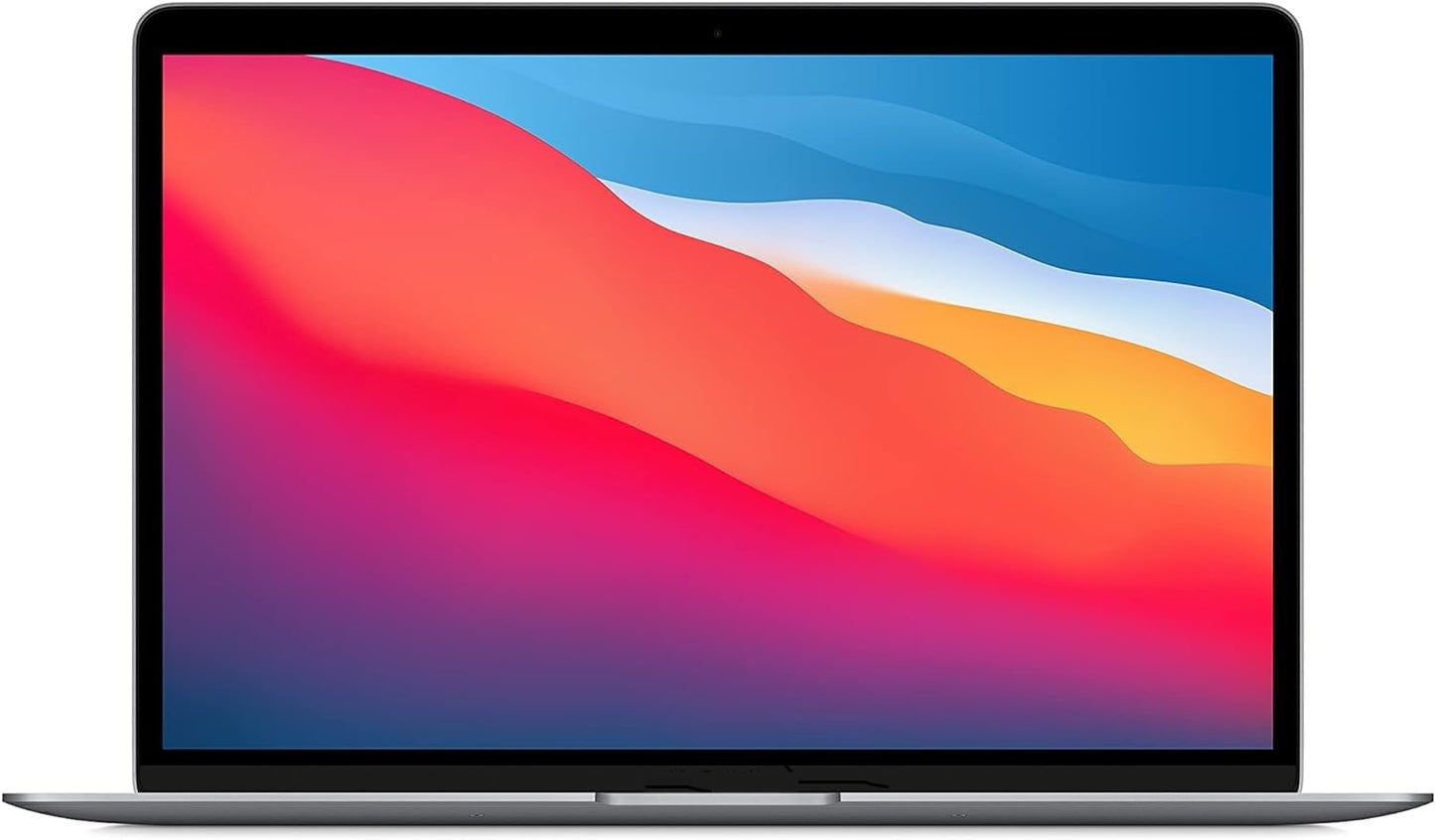 2020 Apple MacBook Air mit Apple M1 Chip (13-zoll, 8GB RAM, 256GB SSD) (QWERTY Englisch) Space Grau (Generalüberholt)