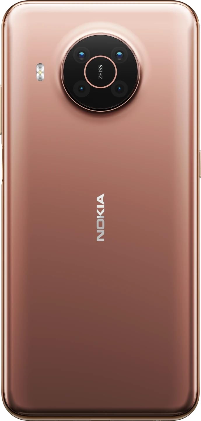 Nokia X20 5G Smartphone, Dual-SIM, RAM 8GB, ROM 128GB, 64MP Quad-Kamera von ZEISS, 6,67” Full HD+ Display, sicheres Android 11 mit 3 Jahre Herstellergarantie & Updates, Alurahmen - Midnight Sun