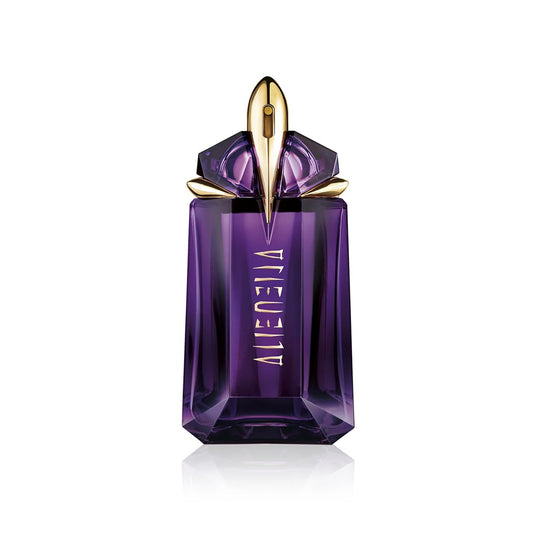 MUGLER Alien Eau de Parfum, Damen-Parfum, Amberartig, holzig und blumig, Außergewöhnlicher Duft, Nachfüllbar, 60 ml