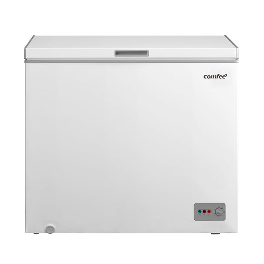 Comfee RCC201WH6(E) Gefriertruhe/82 kWh/Jahr/85cm hoch/200L/Inverter-Kompressor/41dB Geringe Lautstärke/Geeignet für verschiedene Einsatzszenarien/Einstellbarer Temperaturregler/Weiß