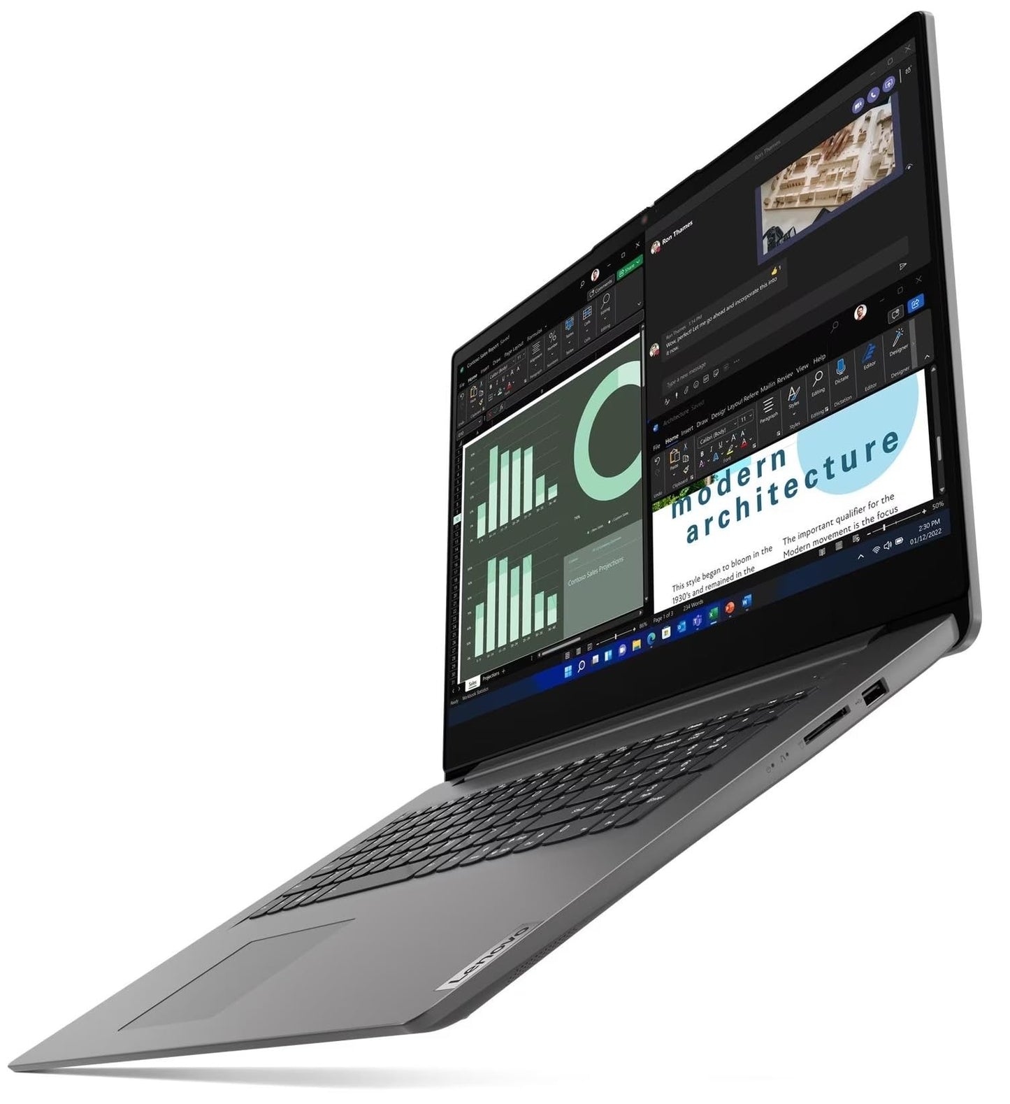 Lenovo Notebook Essential V17 G4 17.3" i7-1355U 3.7GHz RAM 16GB-SSD 512GB M.2 NVMe-WI-FI 6-Win 11 Prof Grigio (83A20017IX) Marke