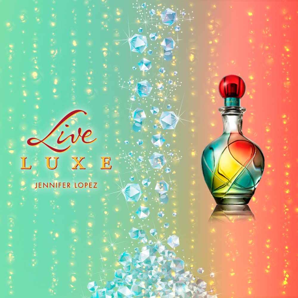 Jennifer Lopez Live Luxe Eau de Parfum, Spray, 100 ml, feiner Duft eines zugelassenen Fachhändlers