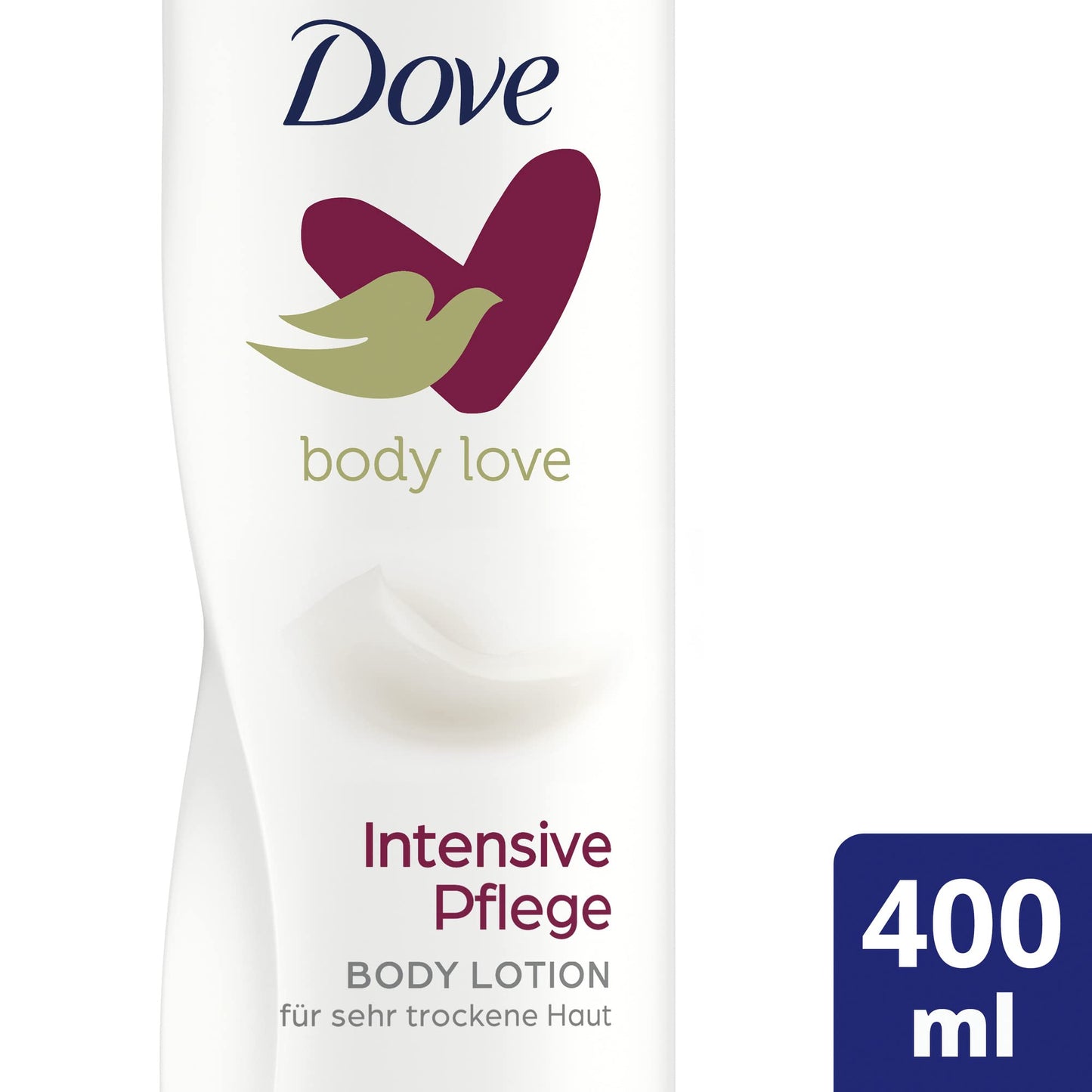 Dove Body Lotion Intensive Pflege für sehr trockene Haut mit 3x mehr Feuchtigkeit 400 ml 1 Stück