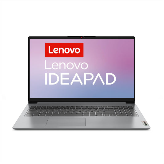 Lenovo IdeaPad 1 Laptop | 15,6" Full HD Display | AMD Ryzen 3 7320U | 8GB RAM | 512GB SSD | AMD Radeon Grafik | Windows 11 Home | grau | QWERTZ | 3 Monate Premium Care