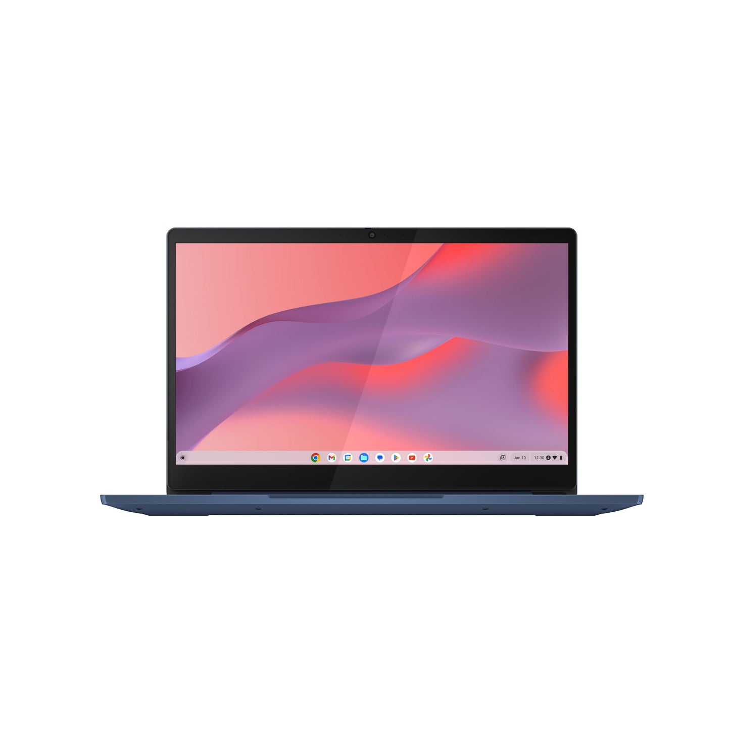 Lenovo Chromebook IdeaPad Slim 3 | 14" Full HD Display | MediaTek Kompanio 520 | 4GB RAM | 64GB SSD | ARM Mali-G52 Grafik | Chrome OS | QWERTZ | blau