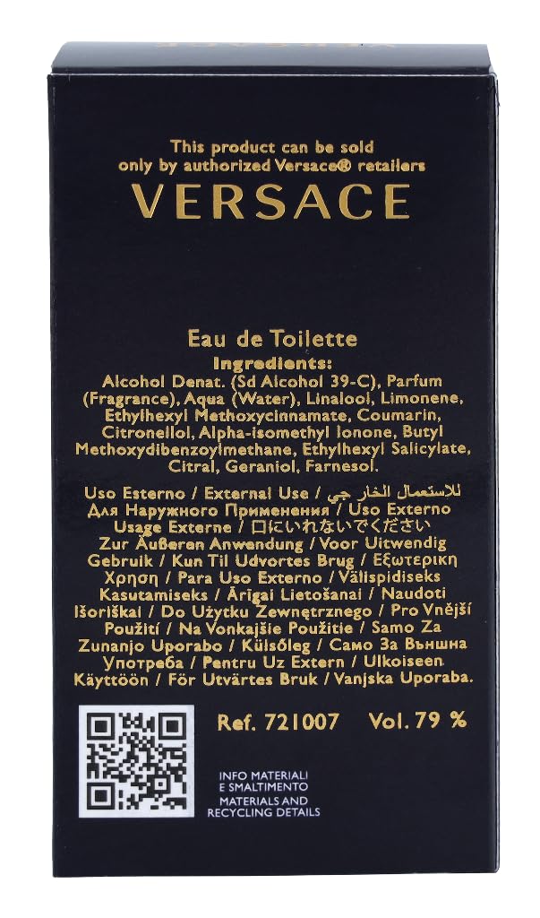 Versace Dylan Blue Pour Homme Eau de Toilette, 30 ml