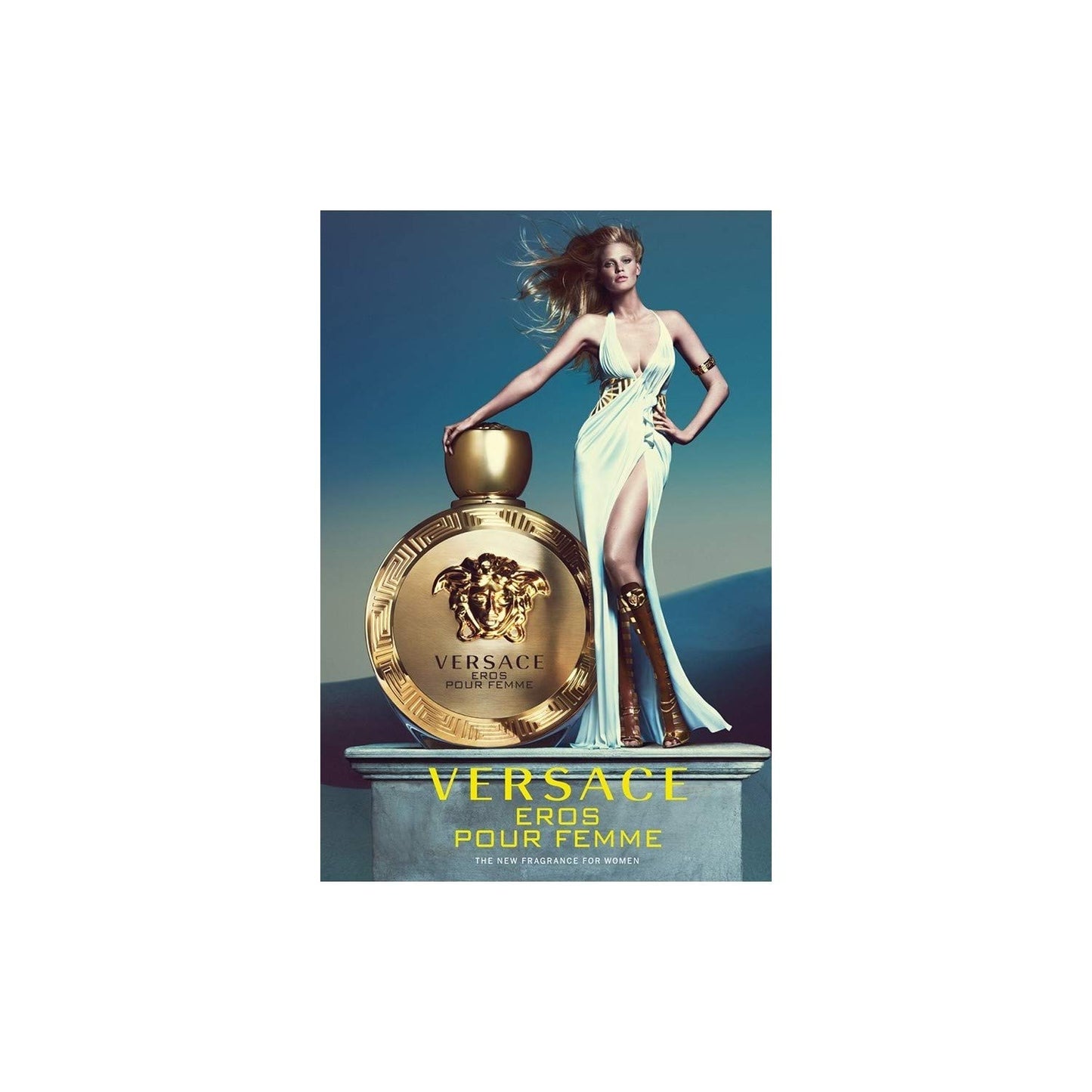 Versace Eros pour Femme, Eau de Parfum, Vaporisateur / Spray 100 ml, 1er Pack (1 x 0.318 kg)