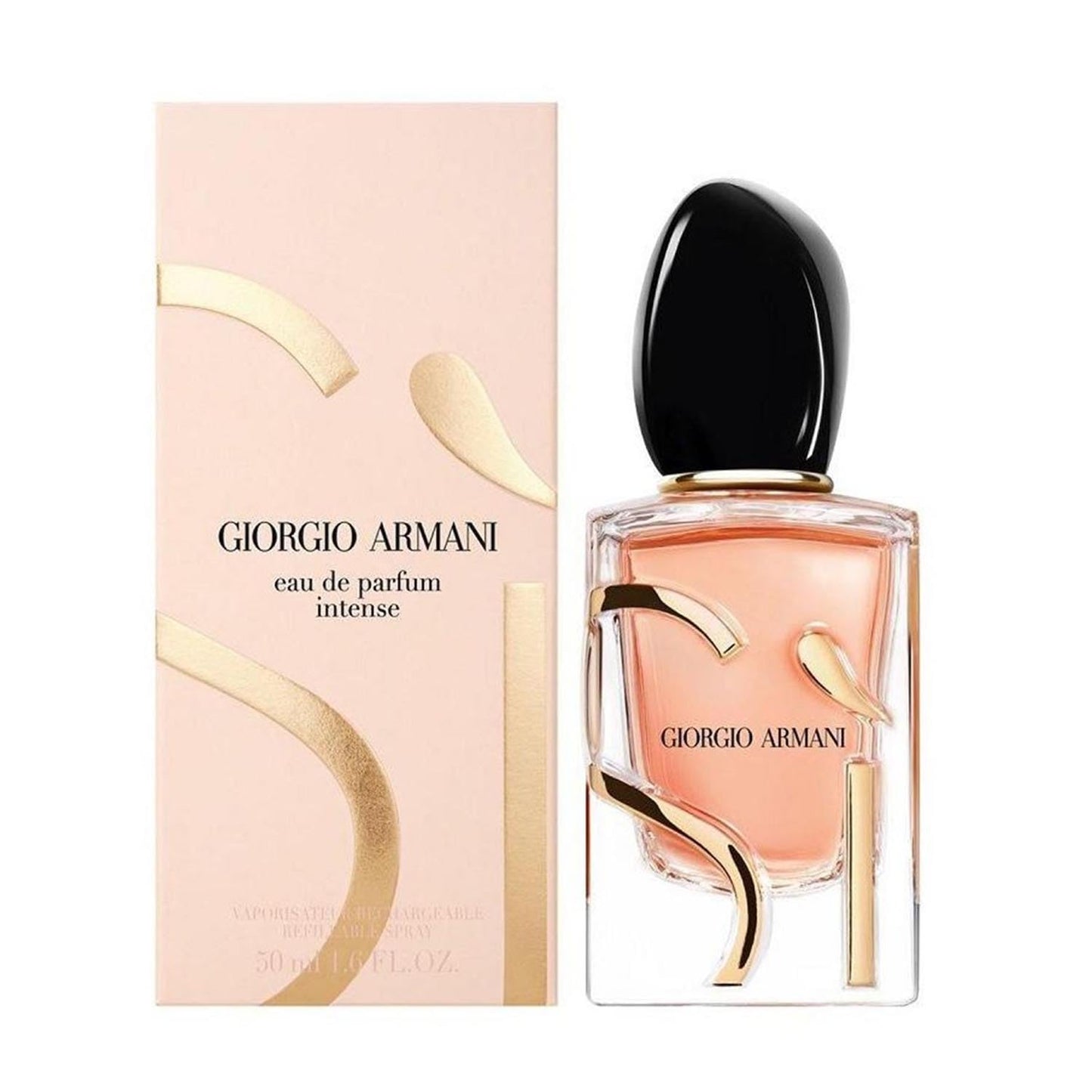 Giorgio Armani Sì Eau de Parfum Intense, nachfüllbares Spray, Damenduft