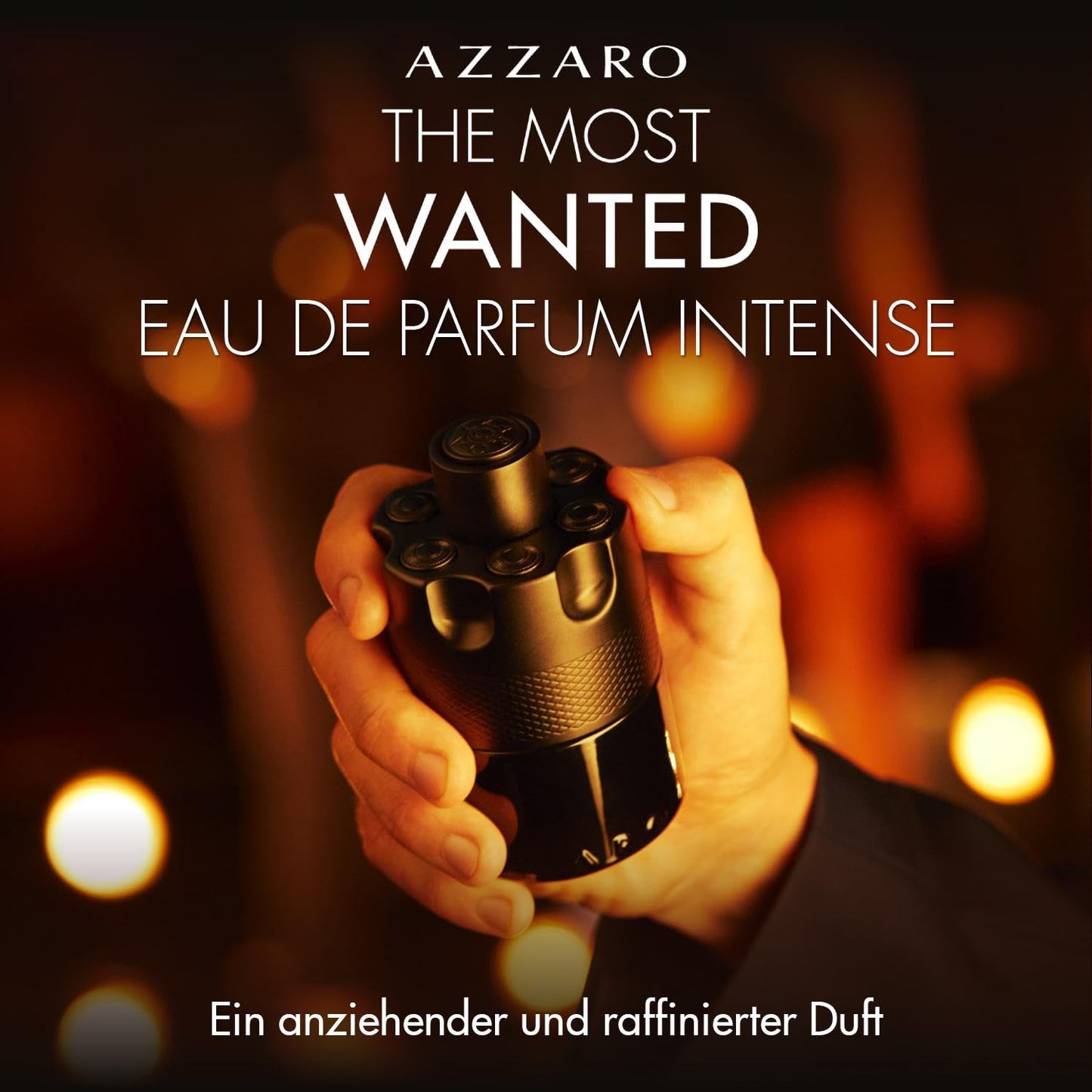 Azzaro The Most Wanted Intense Parfüm für Herren | Eau de Parfum pour Homme | Vaporisateur/Spray | Langanhaltend | Kräftig-würziger Männer Duft | 100ML