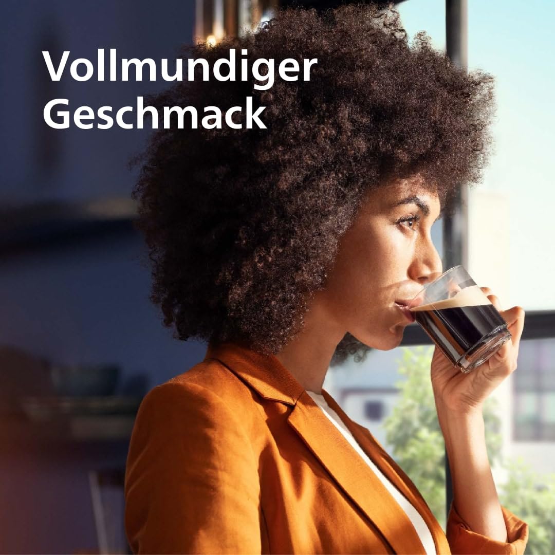 PHILIPS Espressomaschine der Serie 5400 – Genießen Sie 12 Getränke, schnell reinigendes LatteGo, intuitives TFT-Display, anpassbare Kaffeeeinstellungen, erstklassiges Küchendesign (EP5441/50)