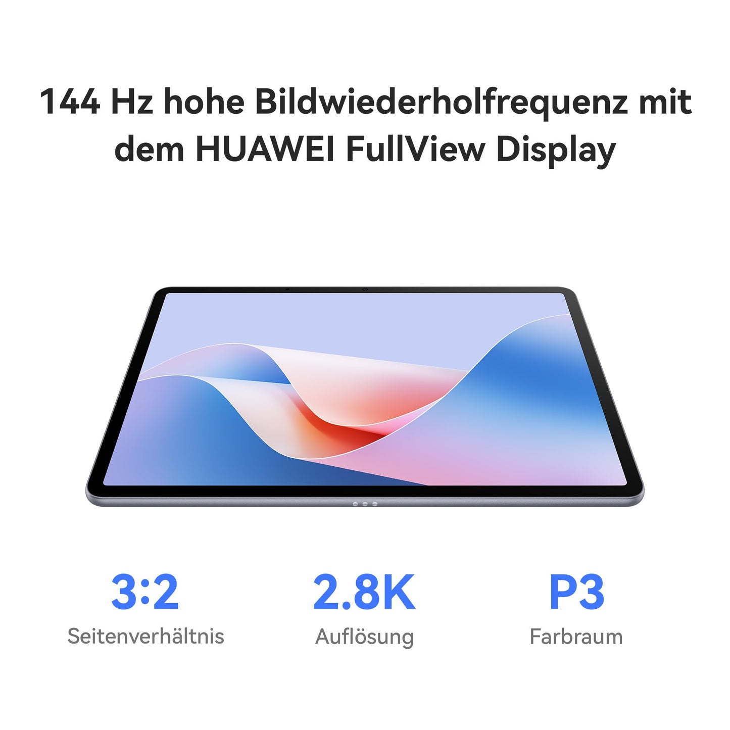 HUAWEI MatePad 11,5″S PaperMatte Edition Tablet, 8GB+256GB, M-Pencil unterstützt durch NearLink, Abnehmbare Tastatur, 2,8K FullView Display, 144 Hz hohe Bildwiederholfrequenz, Space Gray