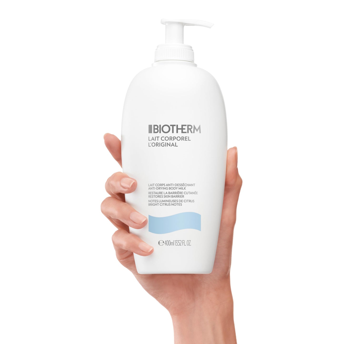 Biotherm Lait Corporel L'Original, feuchtigkeitsspendende Körperlotion mit Life Plankton für geschmeidige Haut, sanfte Körperpflege mit zartem Duft, Bodylotion für hydratisierte Haut