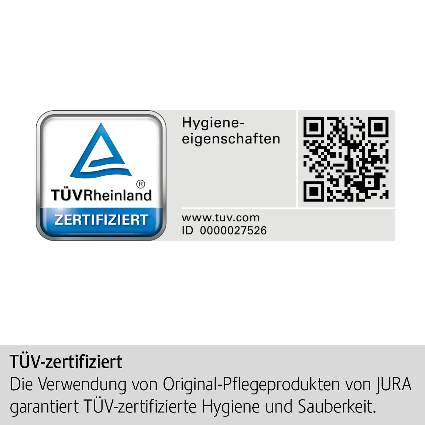 JURA original - CLARIS Smart+ Filterpatrone mit automatischer Filtererkennung - TÜV-zertifizierte Hygiene - 3er-Pack - 24233, Grau