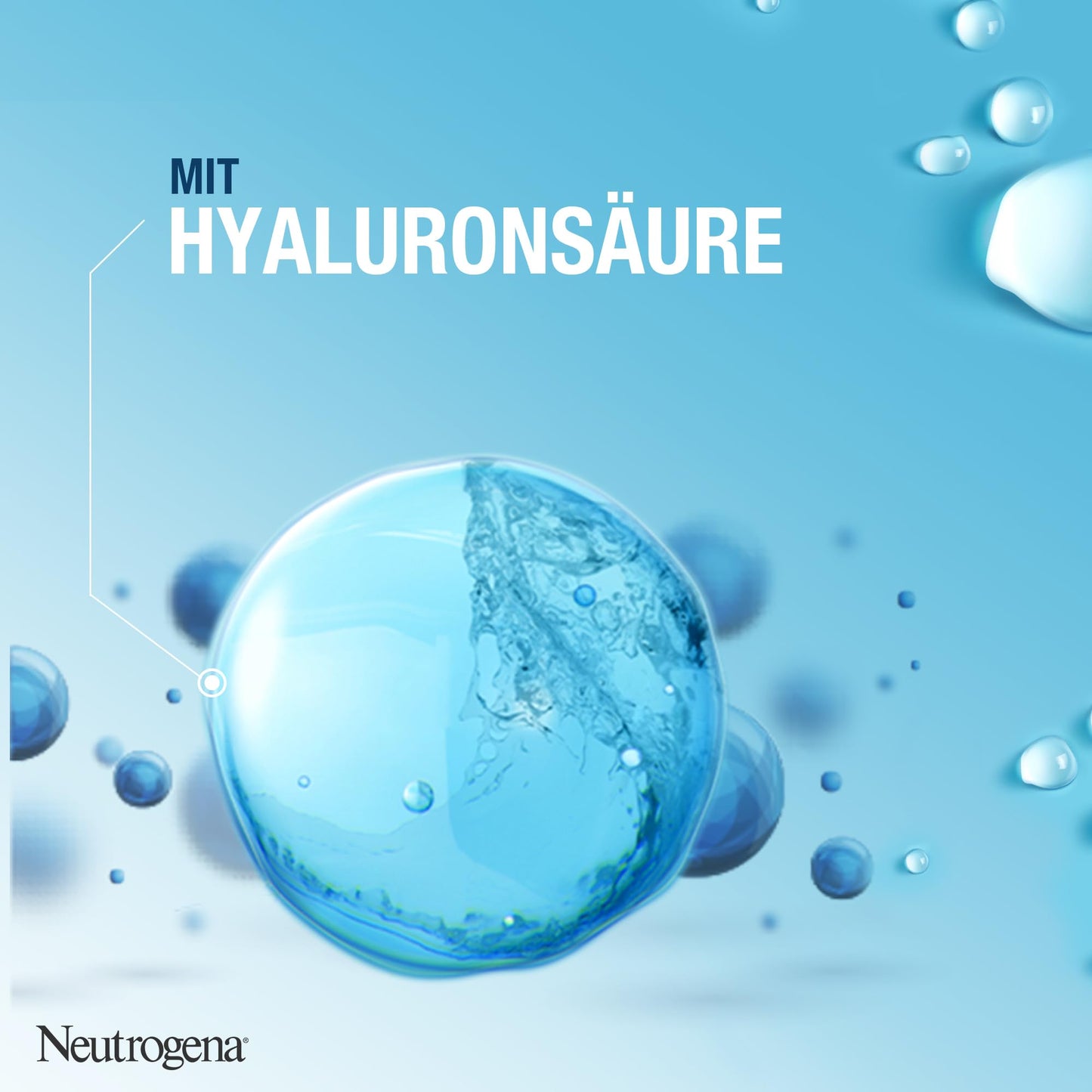 Neutrogena Hydro Boost Abschminktücher, Aqua Reinigungstücher mit Hyaluron, Make-Up Entferner, 6 x 25 Stück