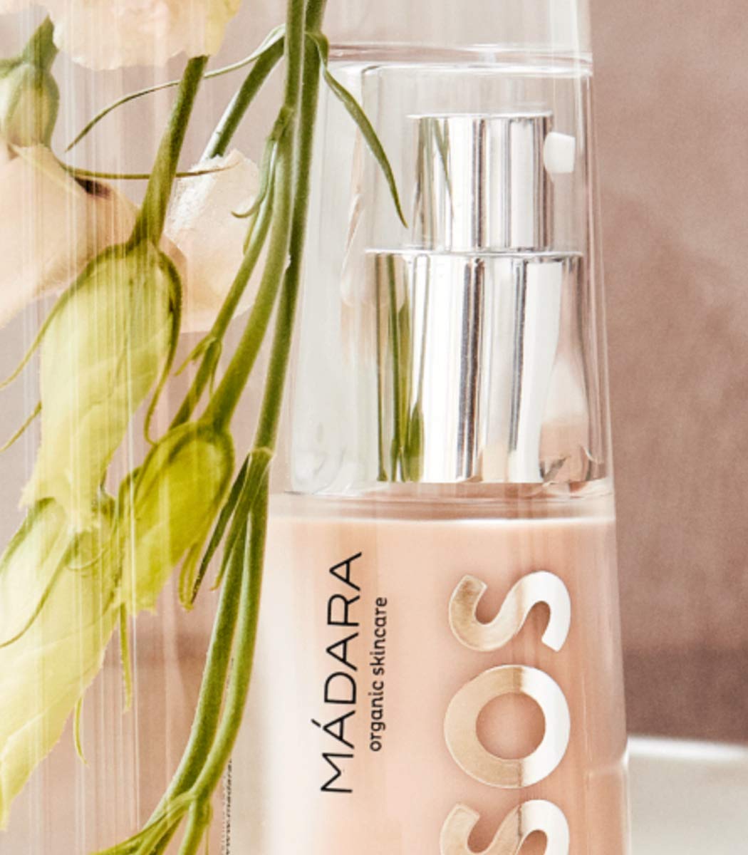 MADARA Bio-Hautpflege SOS HYDRA Repair Intensivserum – 30 ml | Tiefenhydrierung für gestresste und trockene Haut