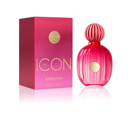 Banderas The Icon Woman Eau de Parfum für Damen – Langanhaltend – Eleganter, raffinierter und sinnlicher Duft – Vanille-, blumige und fruchtige Noten – Ideal für besondere Anlässe – 100 ml