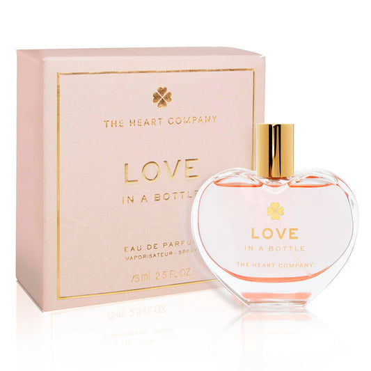 LOVE in a bottle - Parfüm Damen 75ml | Eau de Parfum für Frauen | Parfum Damen | Geburtstagsgeschenk für Frauen | Damen Parfüm | Vaporisateur Spray