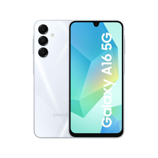 Samsung Galaxy A16 5G Smartphone ohne Vertrag, Handy mit Android, 50-MP-Hauptkamera, 16,91 cm / 6,7" Display, 128 GB, Light Gray, 2,5 Jahre Herstellergarantie [Exklusiv bei Amazon]