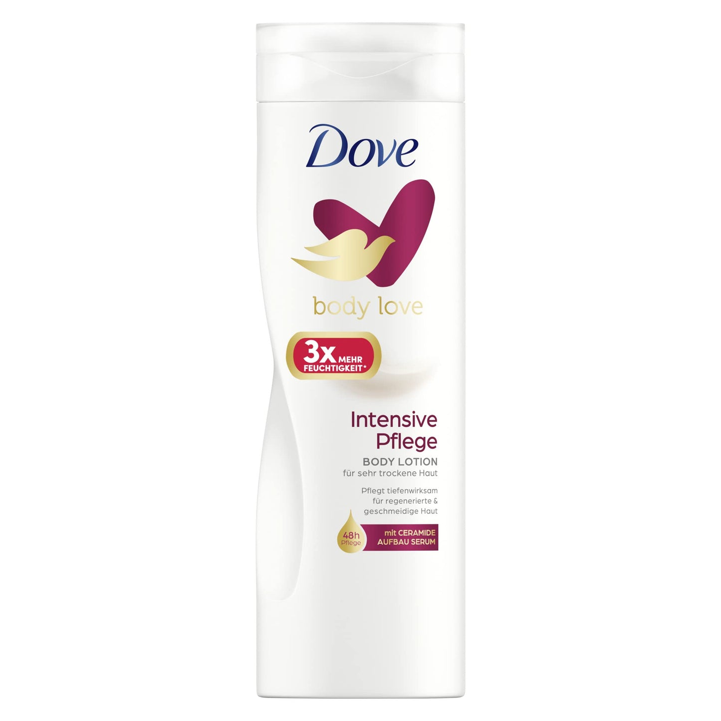 Dove Body Lotion Intensive Pflege für sehr trockene Haut mit 3x mehr Feuchtigkeit 400 ml 1 Stück