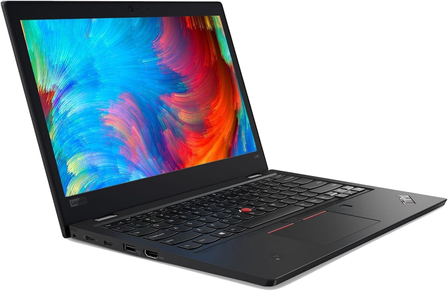 Lenovo ThinkPad L380 Business Laptop, 13,3 Zoll Bildschirm, Intel i5-8250U, 16 GB RAM, 256 GB SSD, Webcam, WLAN, BT, US-Tastatur, Windows 10 Pro (Generalüberholt)