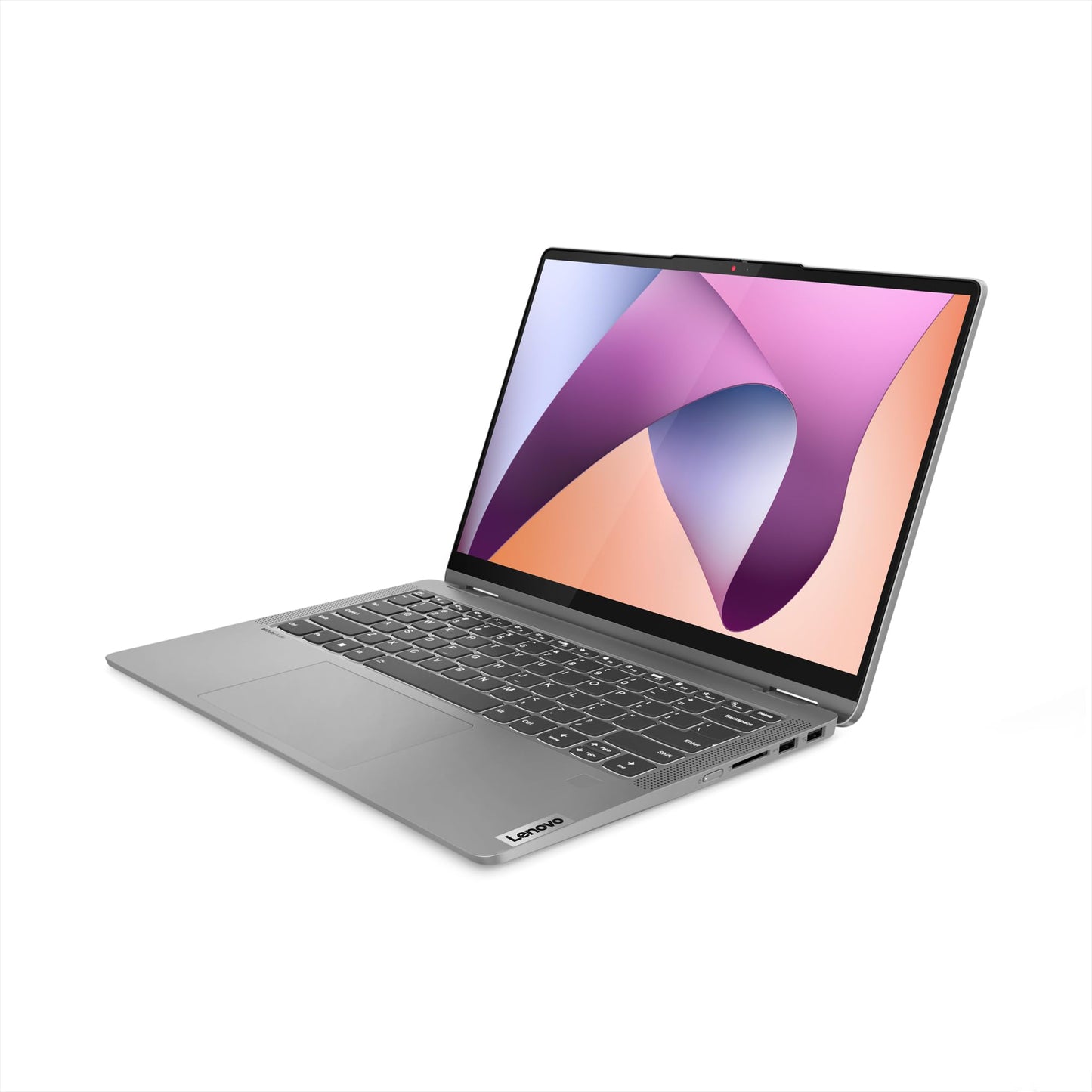 Lenovo IdeaPad Flex Convertible 5 Laptop | 14" WUXGA Display | AMD Ryzen 7 7730U | 16GB RAM | 512GB SSD | AMD Radeon Grafik | Windows 11 Home | QWERTZ | grau | 3 Monate Premium Care