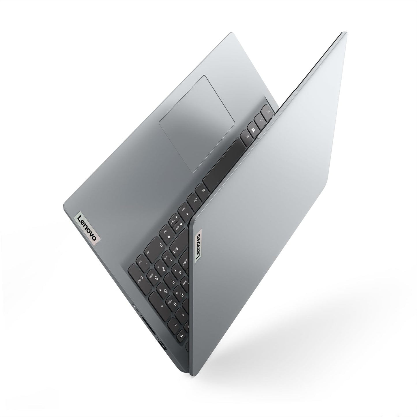 Lenovo IdeaPad 1 Laptop | 15,6" Full HD Display | AMD Ryzen 3 7320U | 8GB RAM | 512GB SSD | AMD Radeon Grafik | Windows 11 Home | grau | QWERTZ | 3 Monate Premium Care